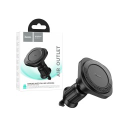 Suporte de Telefone para Carro Hoco H28 Rainbow Saída de Ar Preto Suporte de Telefone para Carro Hoco H28 Rainbow Saída de Ar Preto